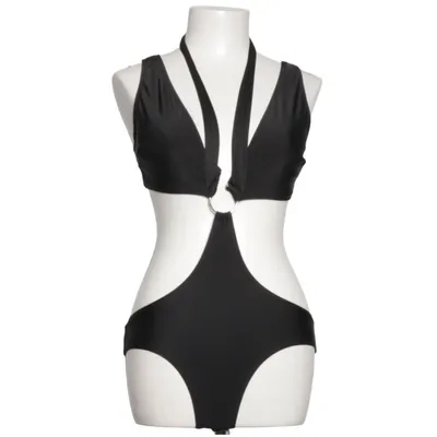 Baddräkt (Svart) Elastan, Polyester