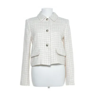 Blazer (Beige, Blanc) de Zara Acétate
