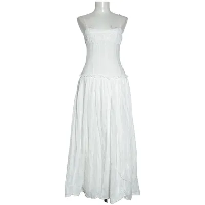 Maxi dress (White) from Peppermayo Cotton, Viscose