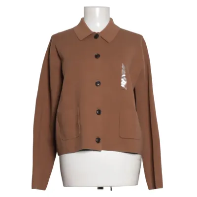 Kofta (Brun) från Uniqlo Bomull, Återvunnen polyester, Viskos