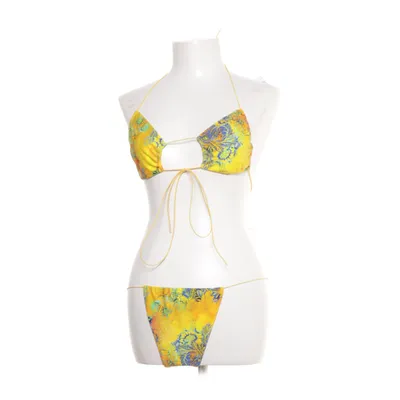 Bikini (Gul, Flerfärgad) från Jaded Swim Elastan, Polyamid, Polyester