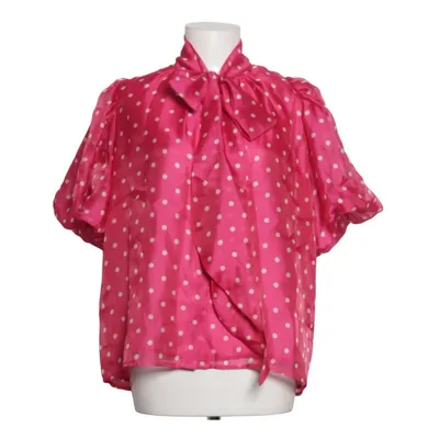 Knytblus (Röd, Vit) från CRS Polyester
