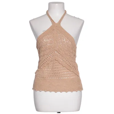 Halternecktopp (Beige) från Zara Bomull