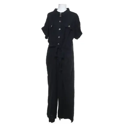 Byxdress (Plain Short Sleeved Utility Jumpsuit) från New Look Curves Bomull