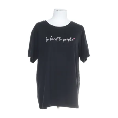 T-shirt (Sort) fra Flash by Zizzi Bomuld, Polyester