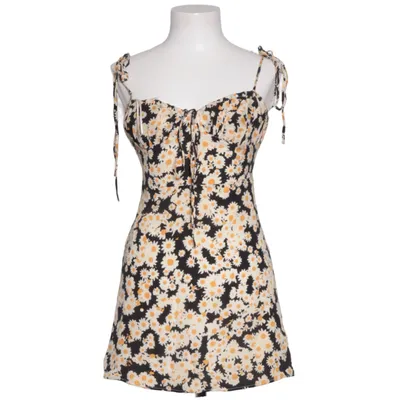 Klänning (Svart, Gul, Vit, Orange) från Réalisation Elastan, Polyester, Silke