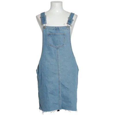 Dungaree dress (Blue) from Boohoo Blue Cotton, Elastane, Polyester, Viscose