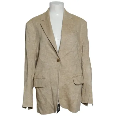 Blazer (Beige) von Arket Elasthan, Leinen, Polyester, Viskose