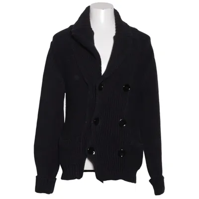 Cardigan (Noir) de Yves Saint Laurent Coton, Soie