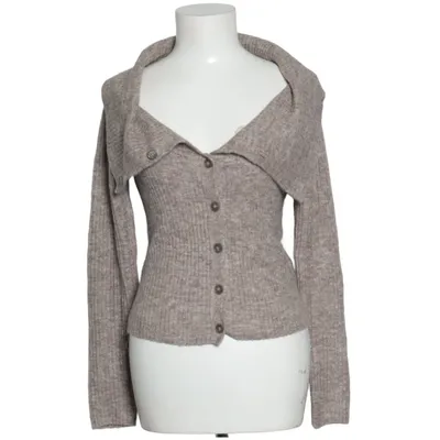 Cardigan (Gray) from Bik Bok Elastane, Recycled polyester, Wool