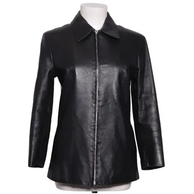 Läderjacka (Svart) från Lavorazione Artigiana