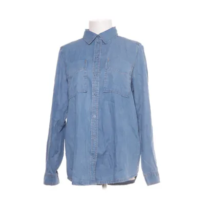 Jeansskjorte (Blå) fra Basic Apparel Økologisk bomuld, Tencel