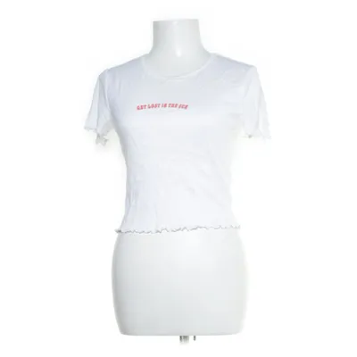 Crop top (Hvid) fra Gina Tricot Bomuld