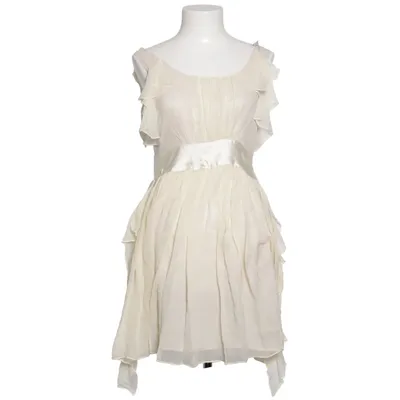 Robe de cocktail (Beige) de La Petite Robe D'anitsa Élasthane, Viscose