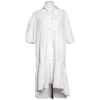 Klänning (Vit) från Gina Tricot Bomull, Polyester