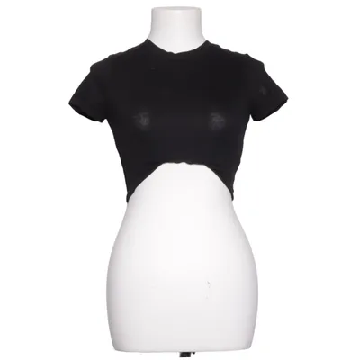 Crop top (Svart) från FB Sister Bomull, Elastan