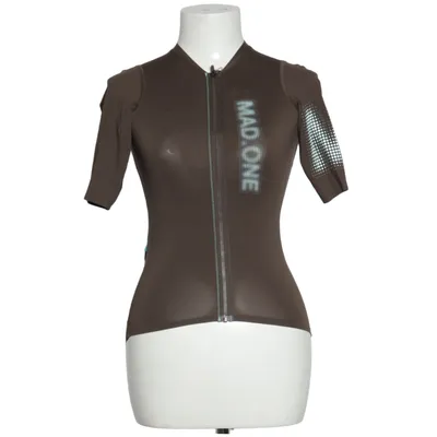 Fahrradtrikot (Braun) von Mad.One Elasthan, Polyamid