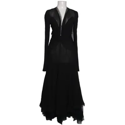 Aftonklänning (Svart) från Donna Karan Elastan, Polyester, Silke, Viskos