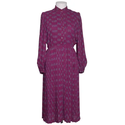 Maxikjole (Lilla, Blå, Flerfarvet) Polyester, Viscose
