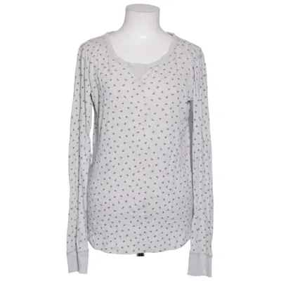 Långärmad t-shirt (Grå, Svart) från Uniqlo Bomull, Elastan