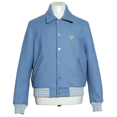 Collegejacka (Blå) från Off-White Skinn, Polyamid, Ull