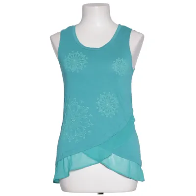 Topp (Blå) från Desigual Polyester, Viskos