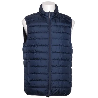 Dunväst (Blå) från Dressmann Dun, Fjädrar, Polyester