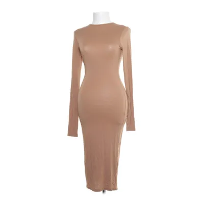 Klänning (Brun) från Boohoo Elastan, Viskos