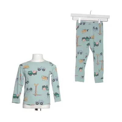 Pyjamasz (Blå, Flerfarvet) fra Index Bomuld