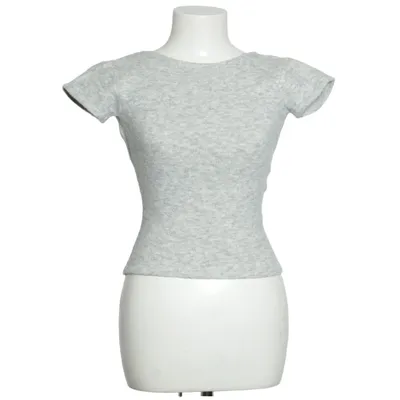 T-shirt (Gray) from One Mile Cotton, Elastane, Recycled polyester, Wool