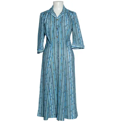 Skjortklänning (Blå, Flerfärgad) från Chiki Polyester