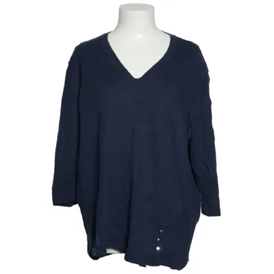 Sweater (Blå) fra Anna Aura Merinould, Silke