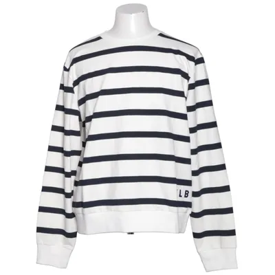 Sweatshirt (Mert, Cloud White/Coldwater) van Elbsand Katoen, Elastaan