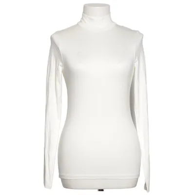 Pul à col roulé (Blanc) de NA-KD Élasthane, Viscose