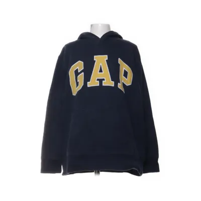 Huvtröja (Blå, Gul) från Gap Kids Bomull, Återvunnen polyester