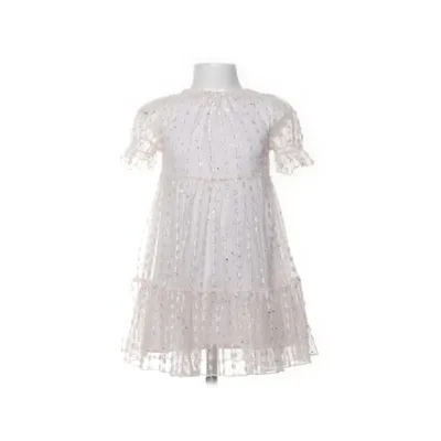 Blomsterpigekjole (Beige) fra Next Bomuld, Polyester
