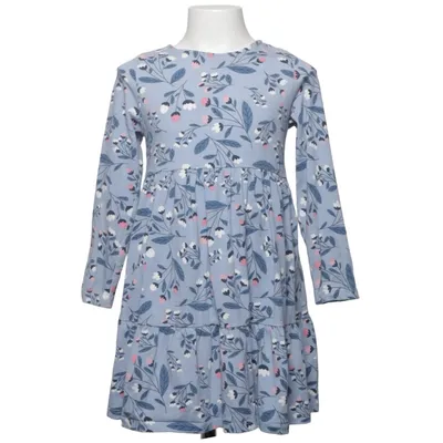 Dress (Blue, Multicolored) from Polarn O. Pyret Elastane, Organic cotton