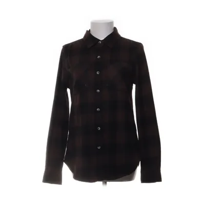 Flanellen overhemd (Bruin, Zwart) van Beachlunchlounge Elastaan, Polyester