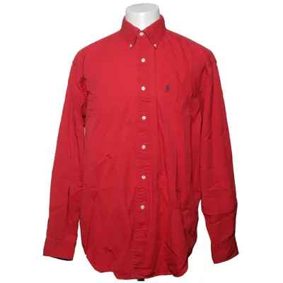 Buttondown-skjorta (Röd) från Ralph Lauren Bomull