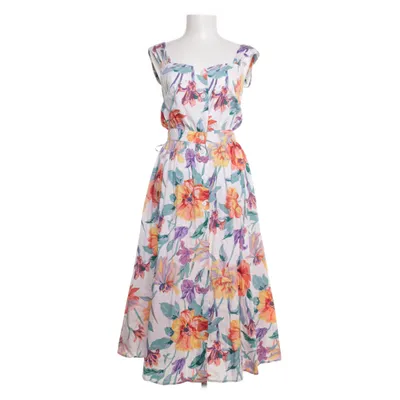 Maxi dress (White, Multicolored) from Together Cotton
