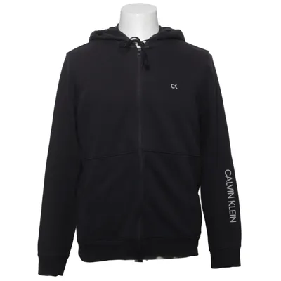 Hoodie (Black) from Calvin Klein Performance Cotton, Polyester