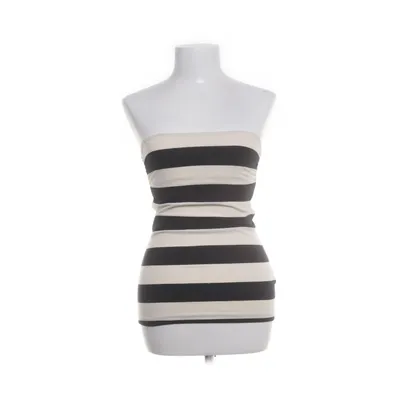 Tubetop (Hvid, Sort) fra H&M Basic Elastan, Bomuld