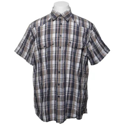 Korte mouwen shirt (Blauw, Wit, Bruin) van Camel Active Katoen, Polyester