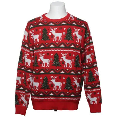 Kersttrui (Rood, Groen, Wit) van Jule Sweaters Acryl