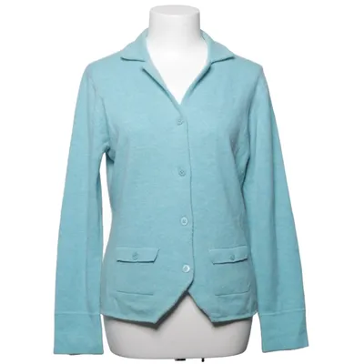 Cardigan (Blauw) van Rena Marx Kasjmier, Merinowol