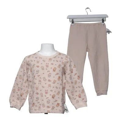 Loungewear (Beige, Multicolored) from Uniqlo Baby Cotton, Elastane, Polyester