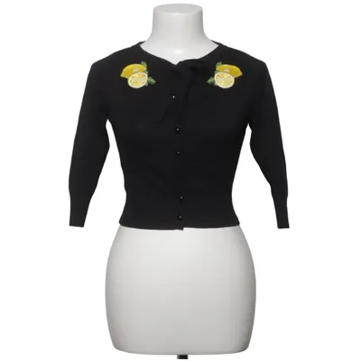 Cardigan (Zwart) van Collectif London Katoen