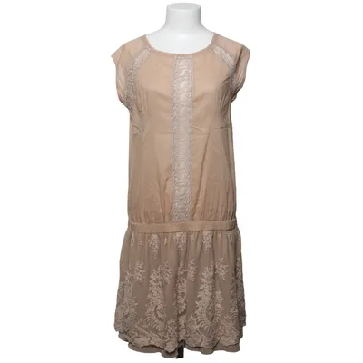 Kjole (Beige) fra Twin Set Simona Barbieri Bomuld, Polyamid, Polyester