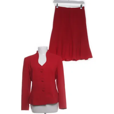 Mantelpak (Rood) van Elinette Polyester, Acetaat