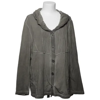 Cardigan (Green) from Gina Laura Collection Cotton, Elastane